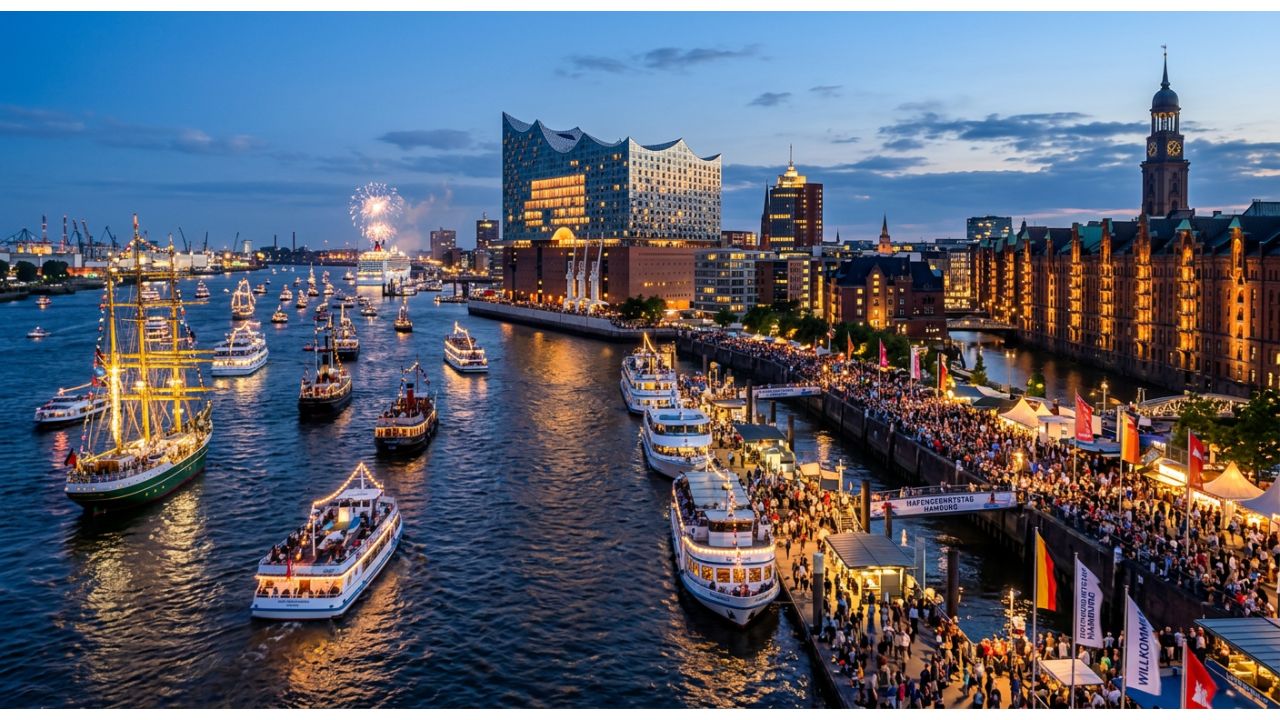 Hamburg am 08. Mai 2026: Hafengeburtstag, Politik-Paukenschläge und der Puls der Hansestadt